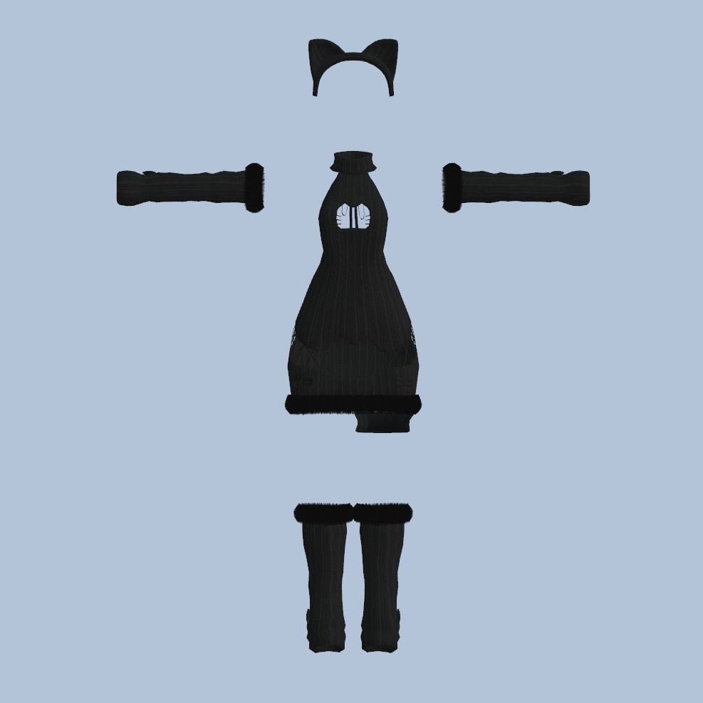 【50%OFF】舞夜用どーていをXXするねこセーター ( Dotei Cat Sweater for Maya )