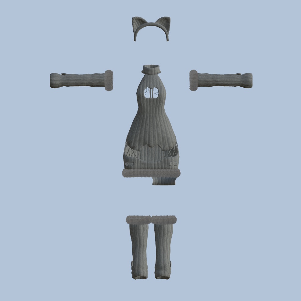 【50%OFF】めいゆん用どーていをXXするねこセーター( Dotei Cat Sweater for Meiyun )