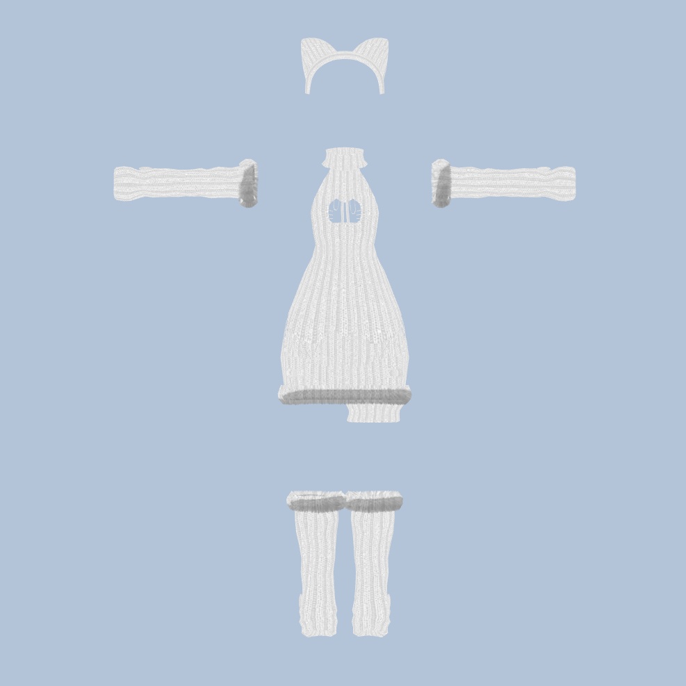 【50%OFF】めいゆん用どーていをXXするねこセーター( Dotei Cat Sweater for Meiyun )