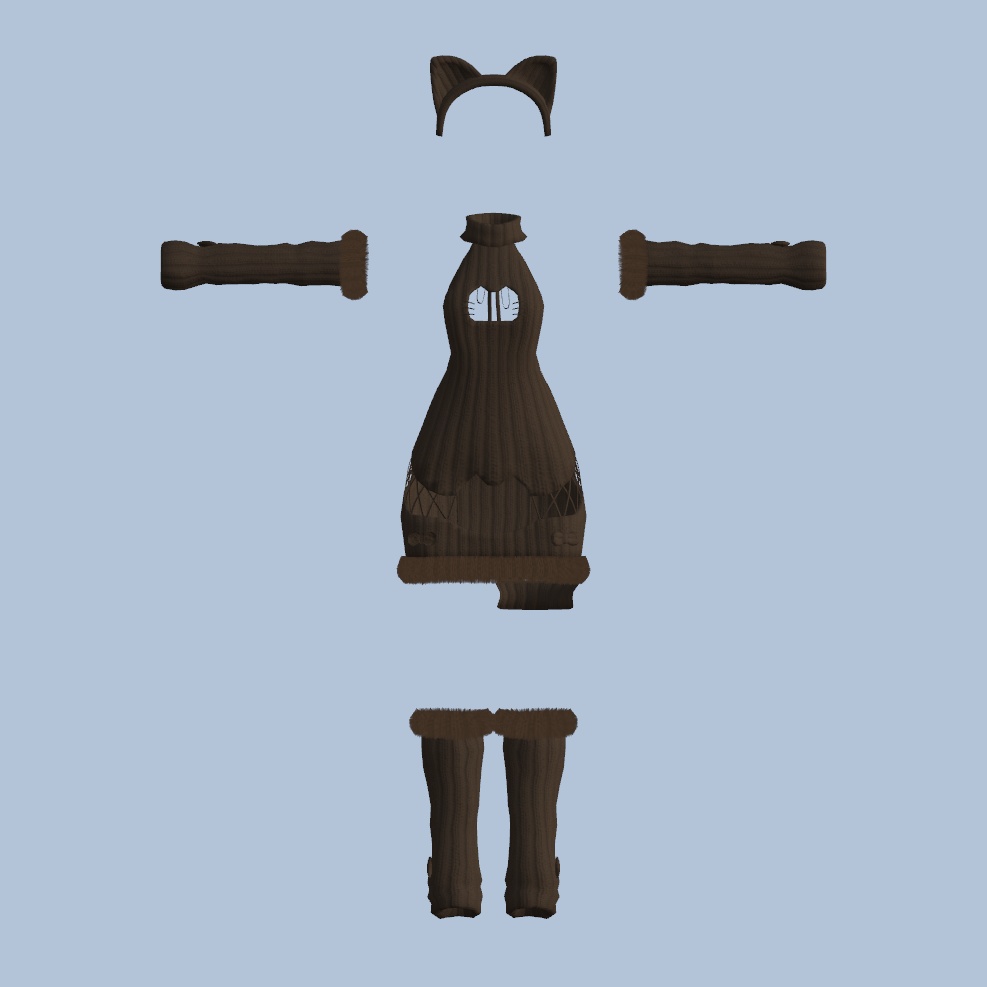 【50%OFF】めいゆん用どーていをXXするねこセーター( Dotei Cat Sweater for Meiyun )