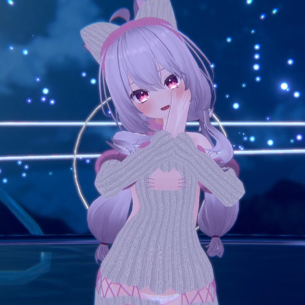 【50%OFF】めいゆん用どーていをXXするねこセーター( Dotei Cat Sweater for Meiyun )