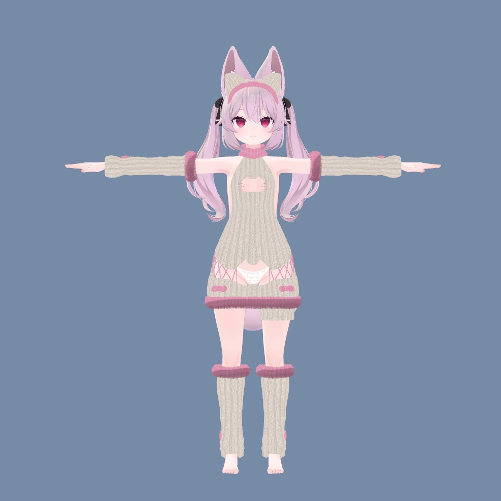 【50%OFF】カリン用どーていをXXするねこセーター ( Dotei Cat Sweater for Karin )