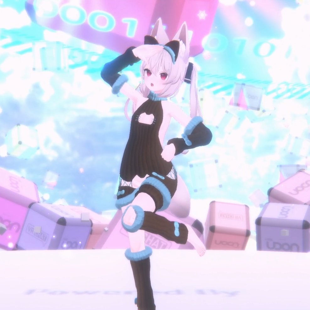 【50%OFF】カリン用どーていをXXするねこセーター ( Dotei Cat Sweater for Karin )