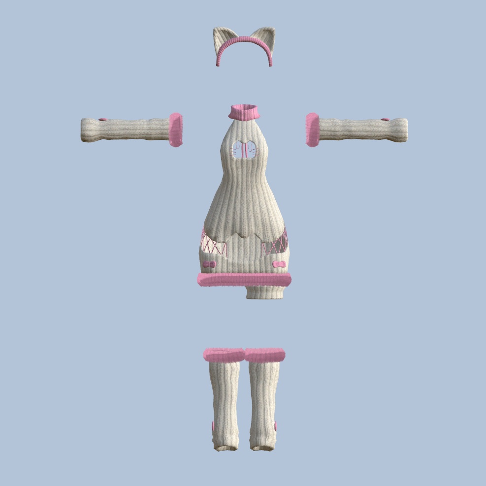 【50%OFF】桔梗用どーていをXXするねこセーター (Dotei Cat Sweater for Kikyo)