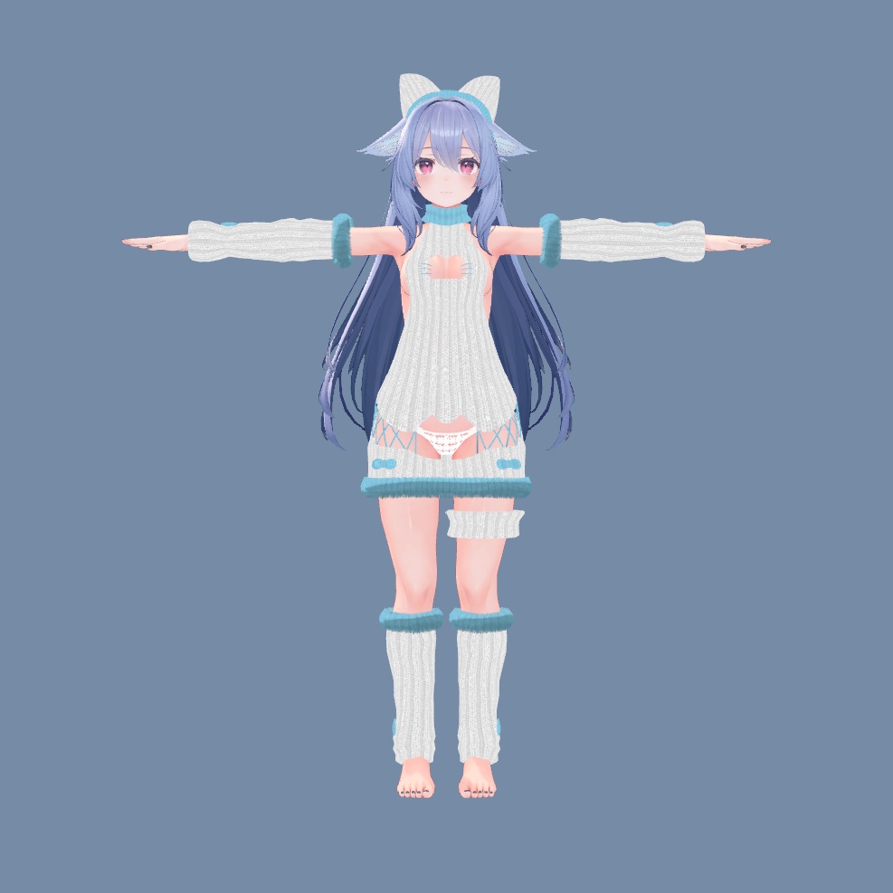 【50%OFF】桔梗用どーていをXXするねこセーター (Dotei Cat Sweater for Kikyo)