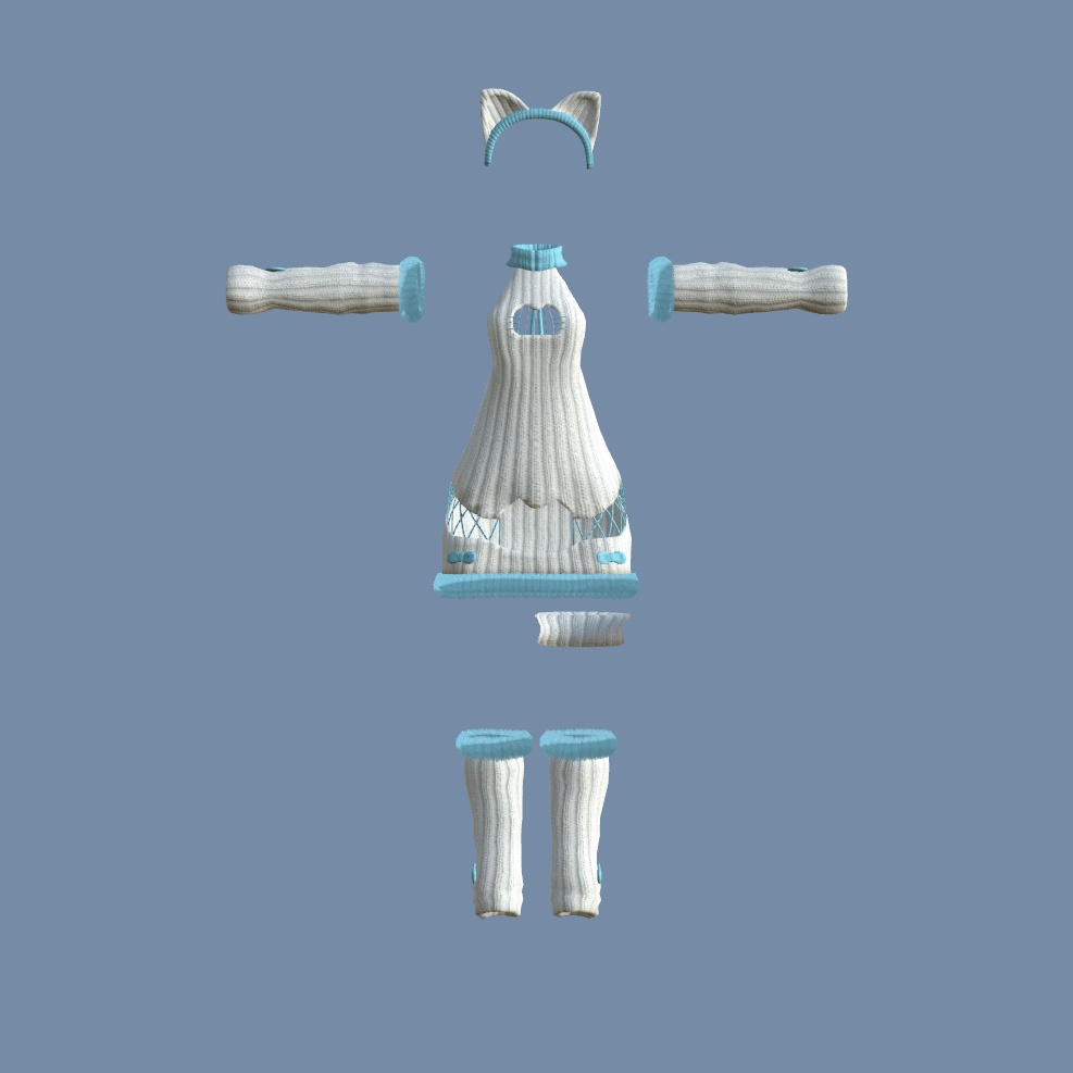 【50%OFF】桔梗用どーていをXXするねこセーター (Dotei Cat Sweater for Kikyo)