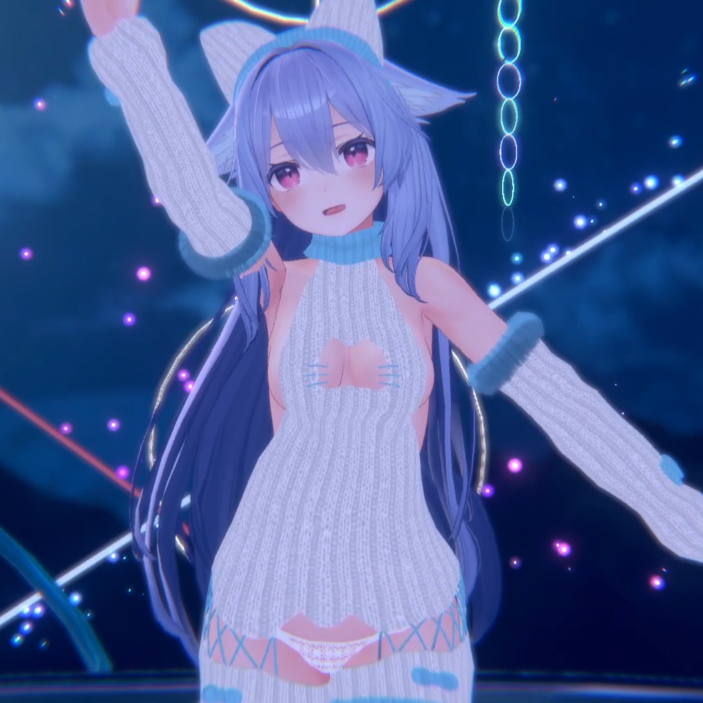 【50%OFF】桔梗用どーていをXXするねこセーター (Dotei Cat Sweater for Kikyo)