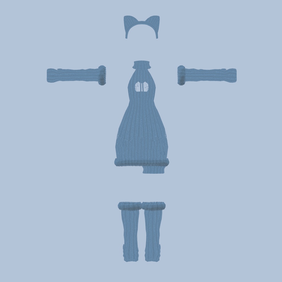 【50%OFF】桔梗用どーていをXXするねこセーター (Dotei Cat Sweater for Kikyo)