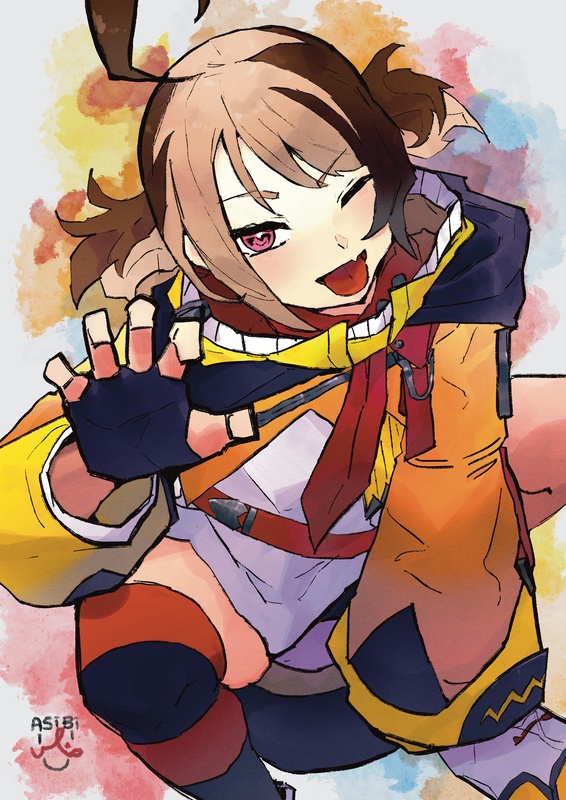 🧡🔥GigiMurinイラスト"高画質未統合PSDデータ