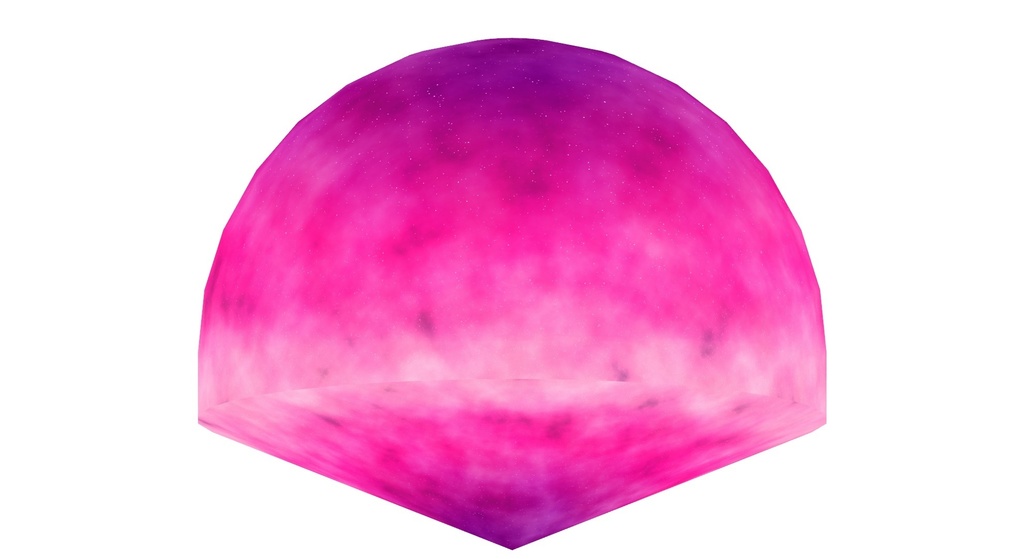 桃紫の星空