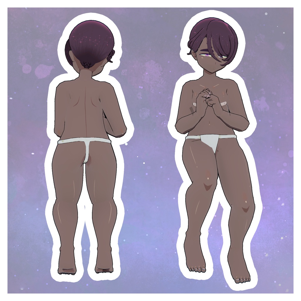 あずき-Azuki-【オリジナル3Dモデル】