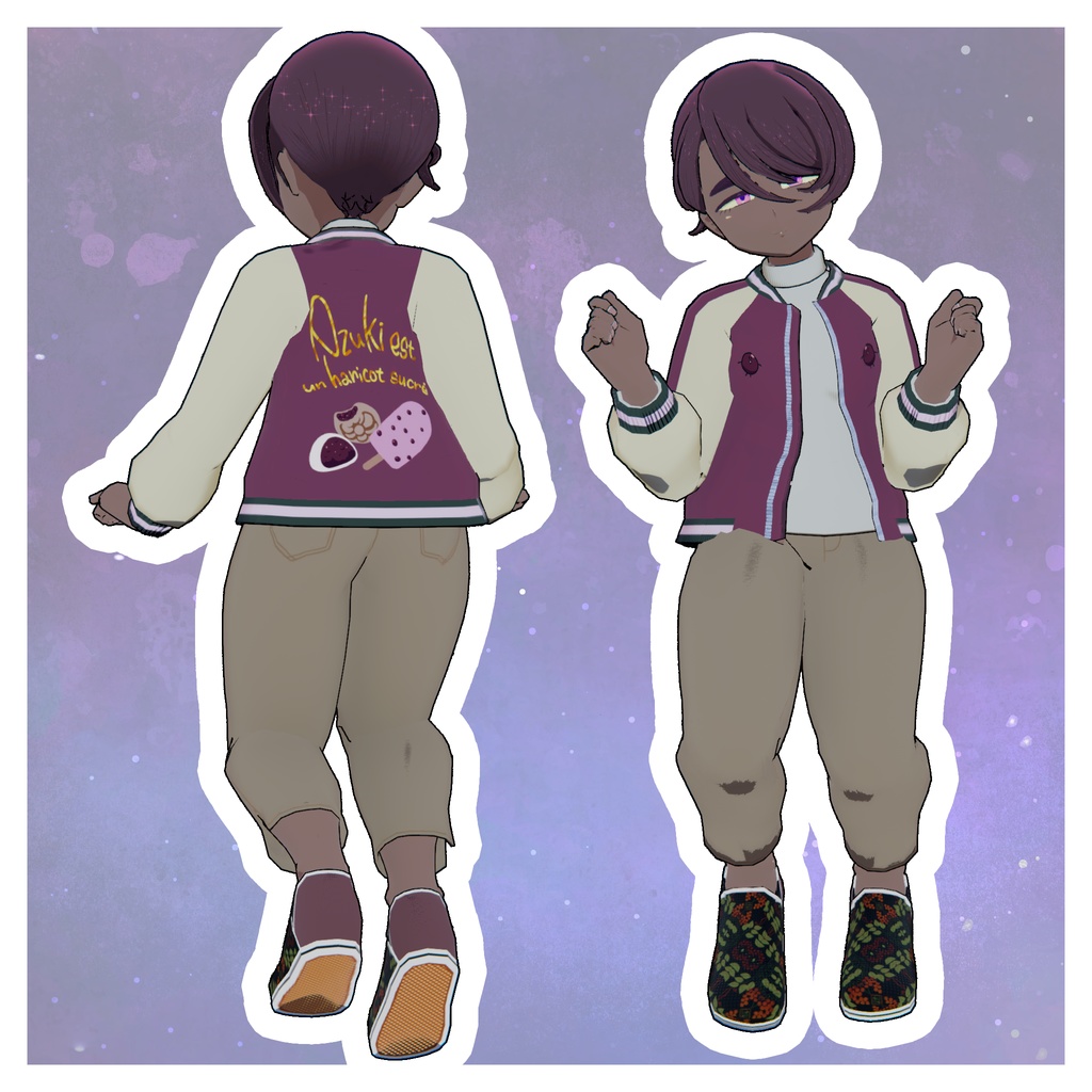 あずき-Azuki-【オリジナル3Dモデル】