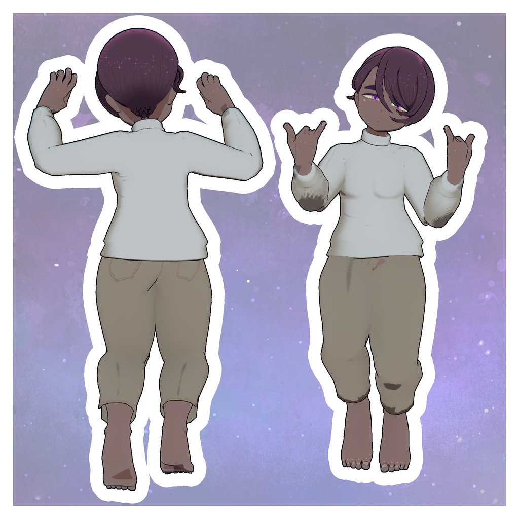 あずき-Azuki-【オリジナル3Dモデル】