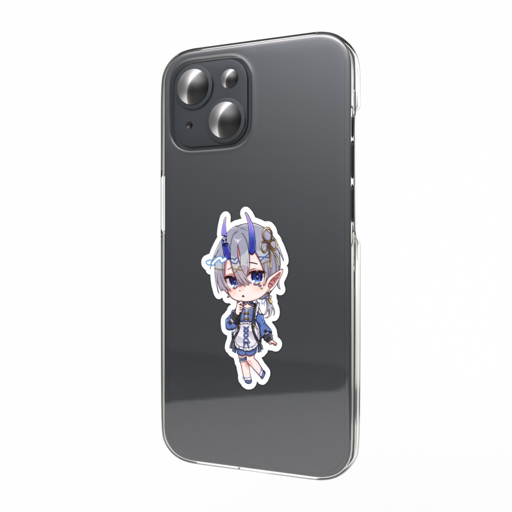 後鬼くんチャイナメイドステッカー