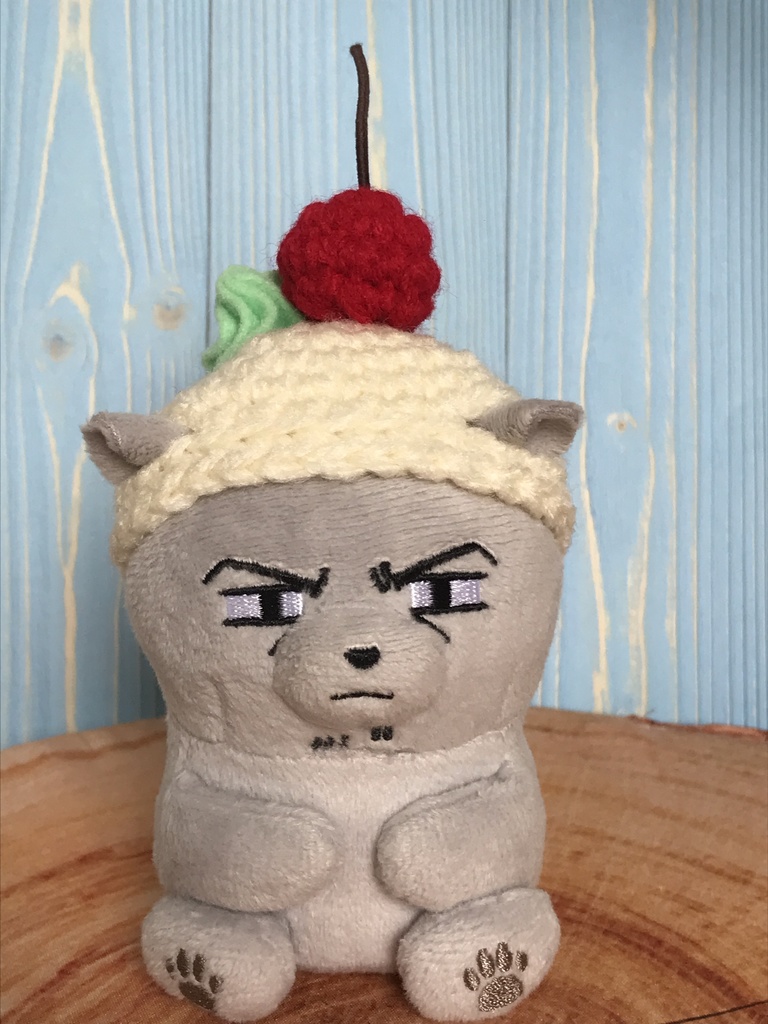 くりぃむ帽子(ﾊﾞﾆﾗ×ﾒﾛﾝﾎｲｯﾌﾟ)