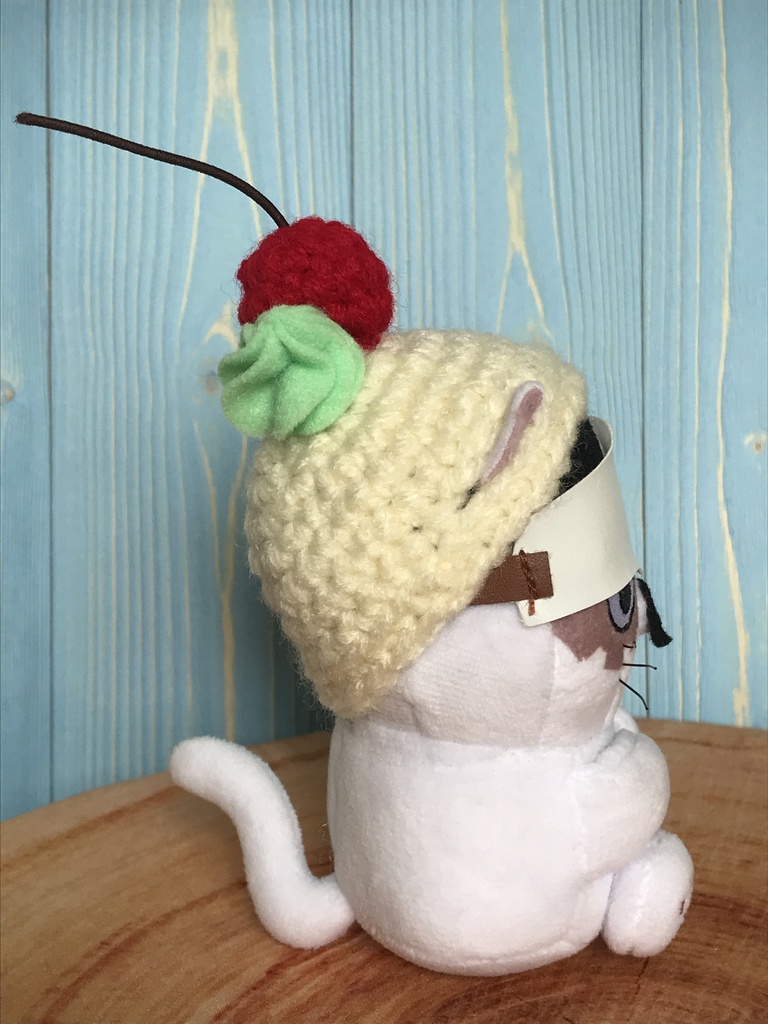 くりぃむ帽子(バニラ×メロンホイップ)