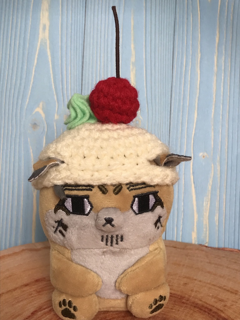 くりぃむ帽子(バニラ×メロンホイップ)