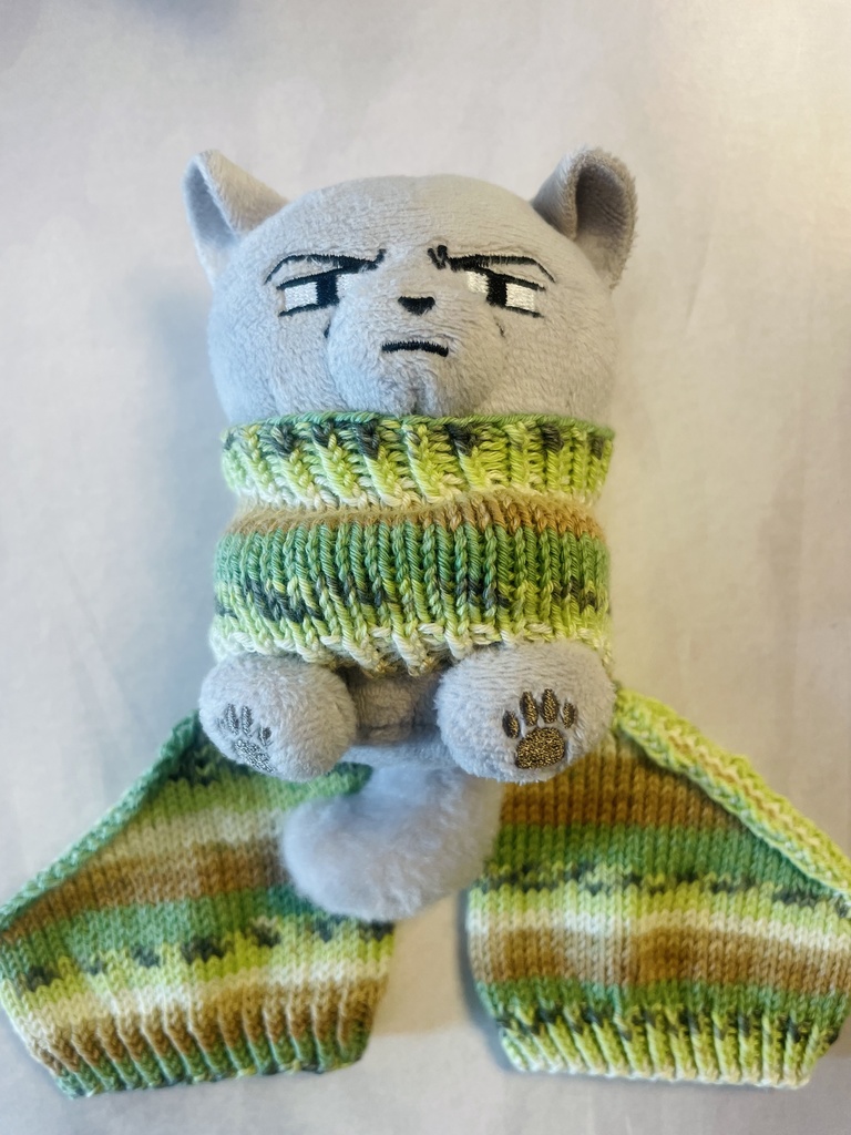 ふぉぜさんセーターとトングソックスのお試しセット(キウイ🥝)