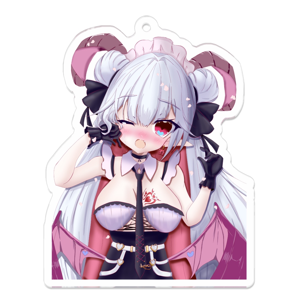 癒魔ミュアちゃん アクリルキーホルダー(デビュー記念)