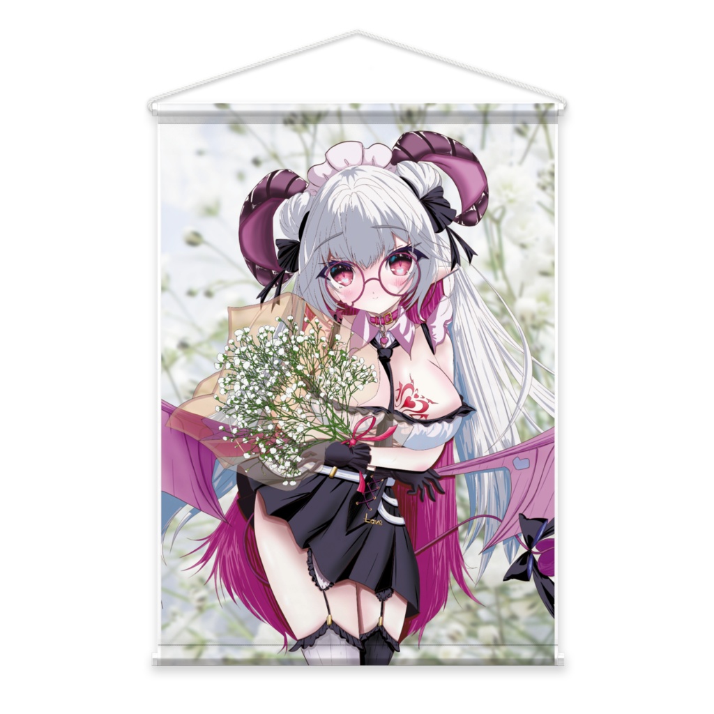 癒魔ミュアちゃん お誕生日記念タペストリー