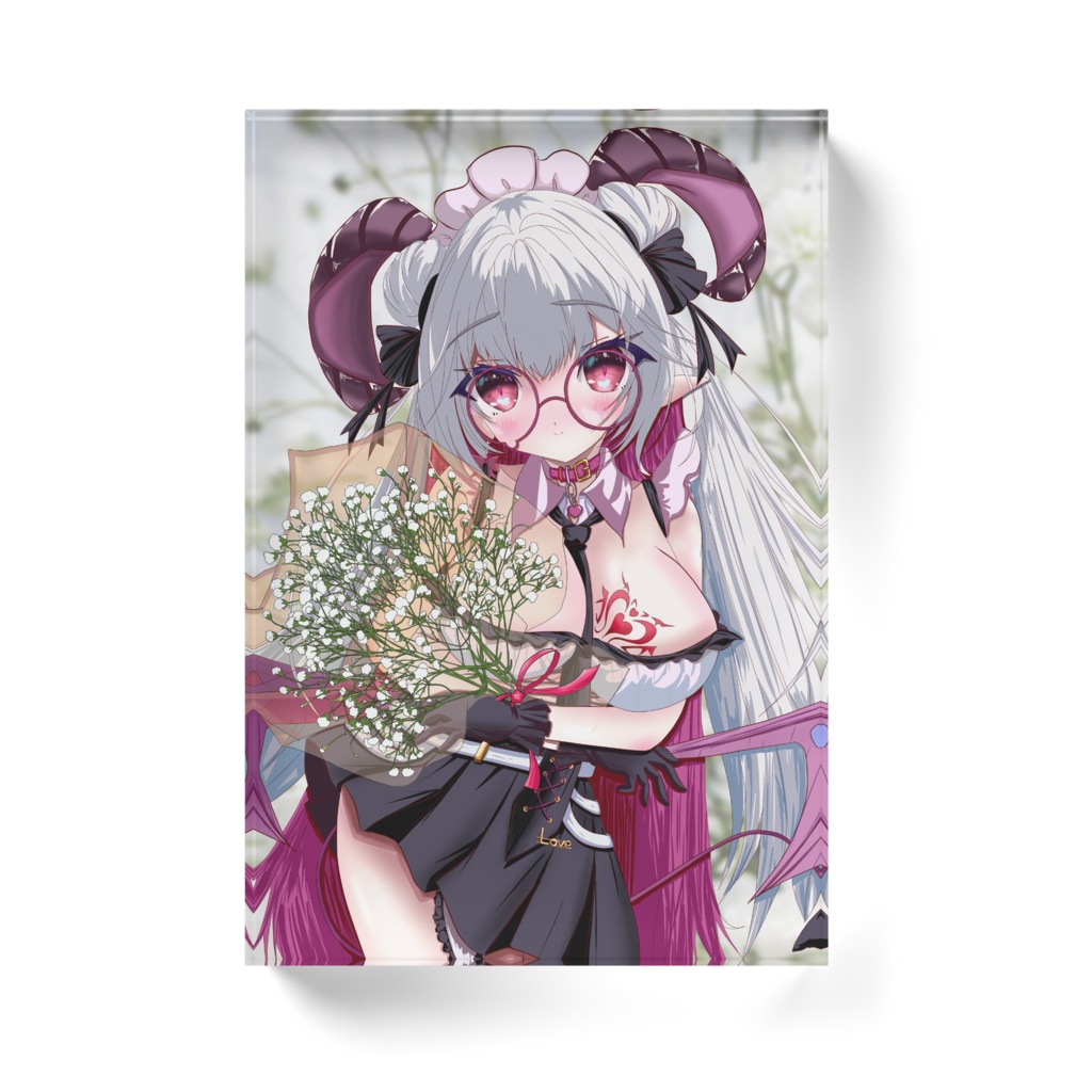 癒魔ミュアちゃん お誕生日記念 アクリルブロック