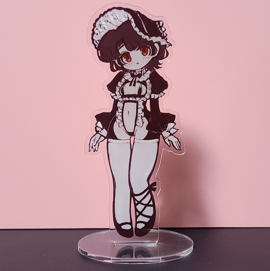 アクリルスタンド「🐰◼️◽️◼️」