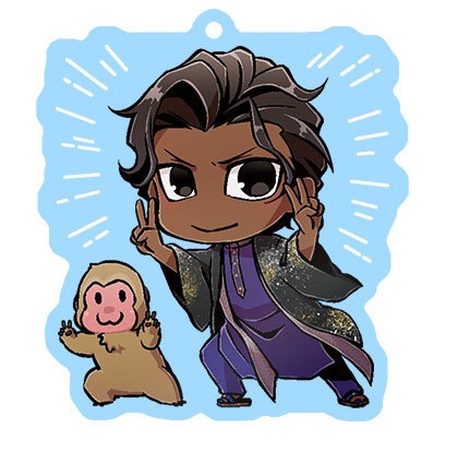 アルジュナ旅装アクリルキーホルダー