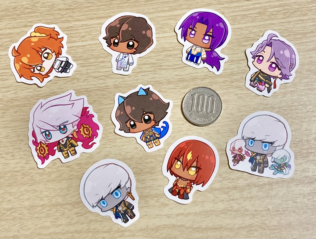 【FGO】フレークシールセット