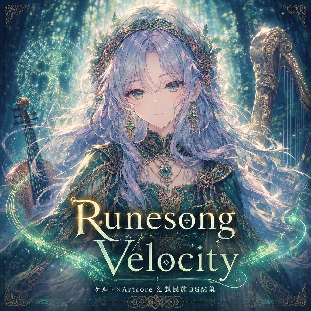 ケルト×Artcore 幻想民族BGM素材集 Vol.1【Runesong Velocity｜商用利用可】