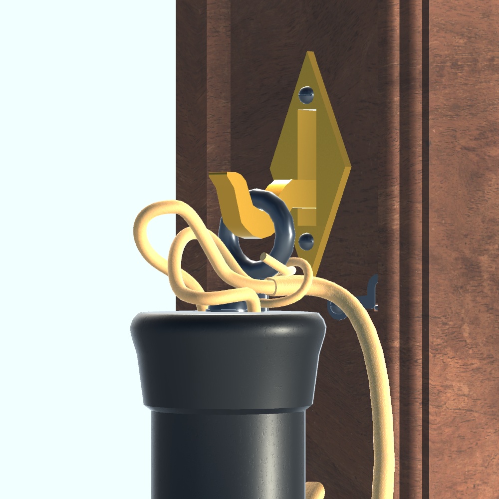 【3Dモデル・VRChat想定】レトロ電話機2