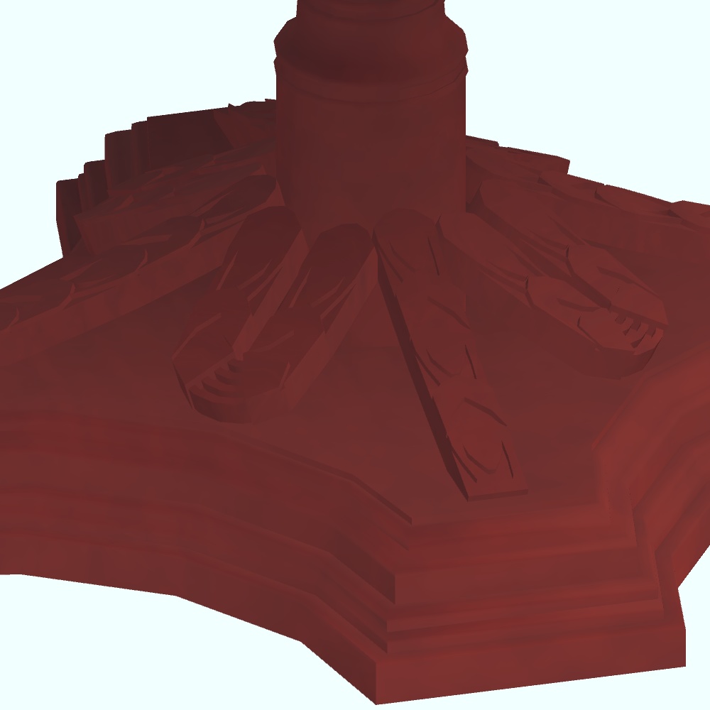 【3Dモデル・VRChat想定】テーブルセット