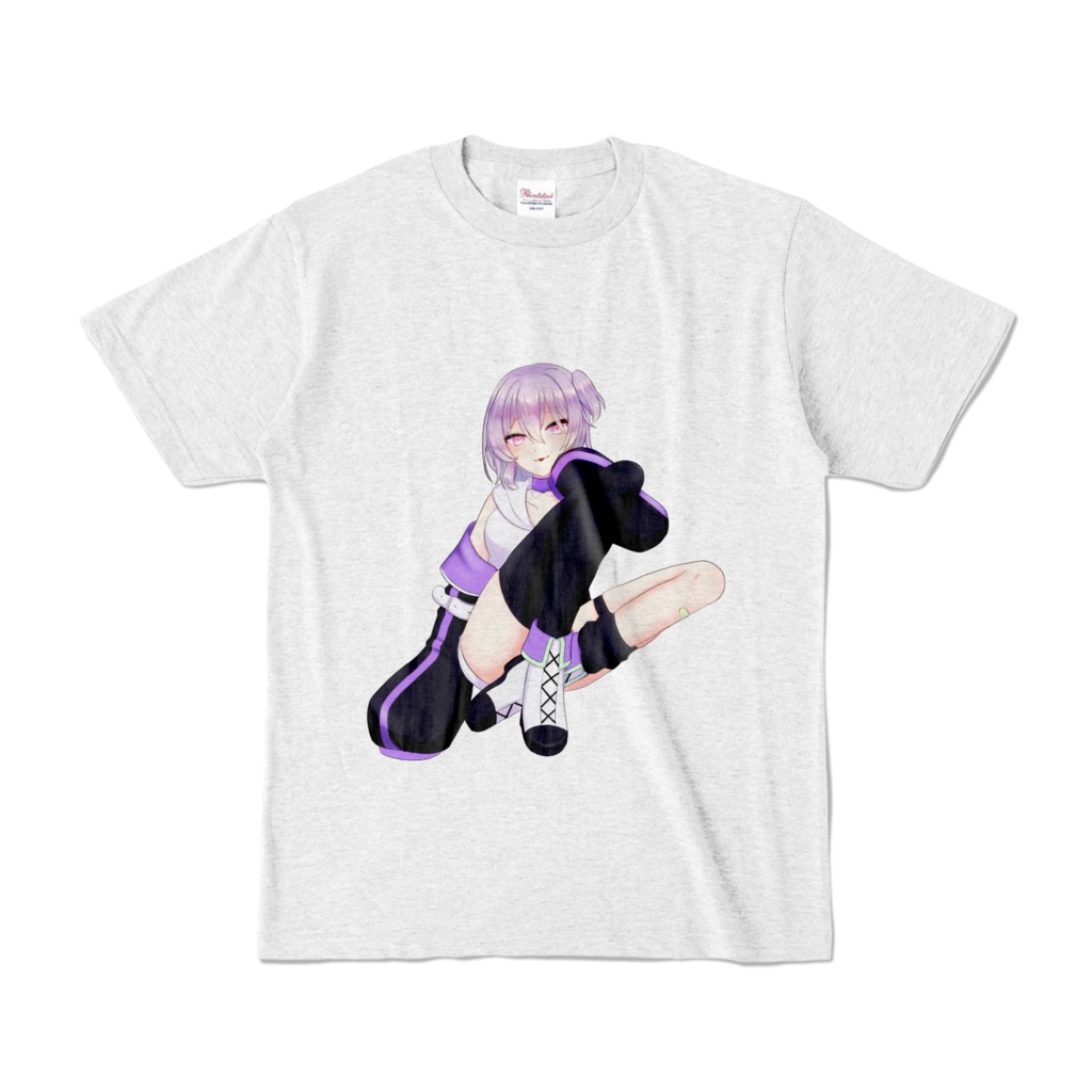 枯枝らいすTシャツB-白-