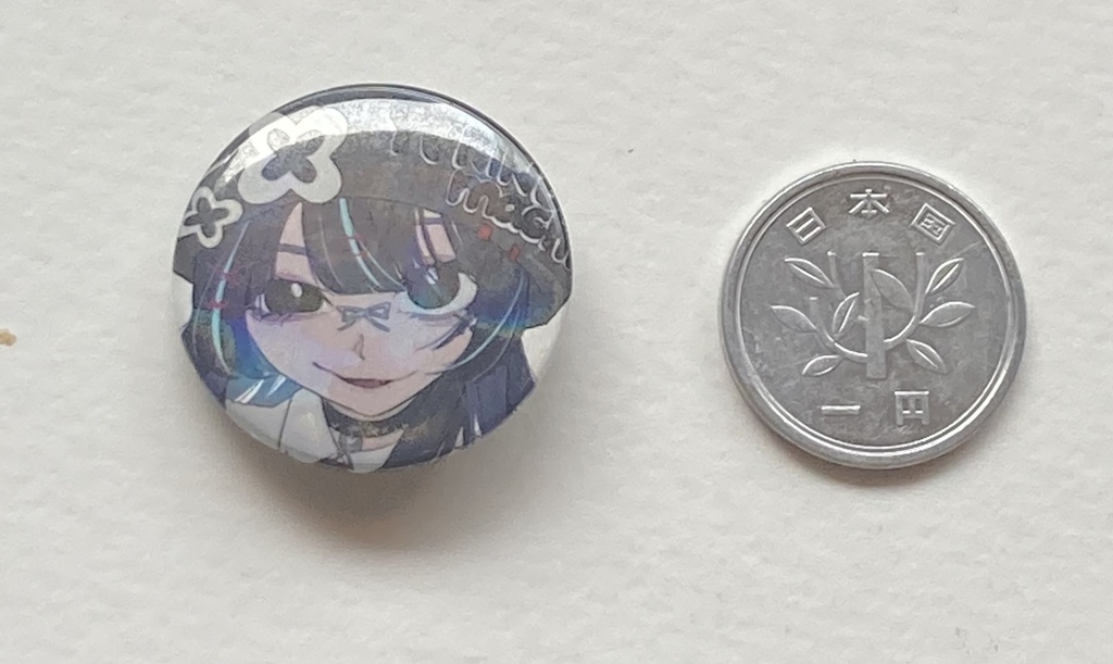 🖤雪湖缶バッジ