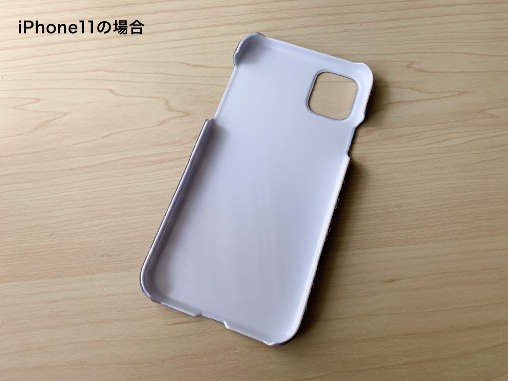 【チョーク風】宮古島デザインiPhoneケース(紺色)