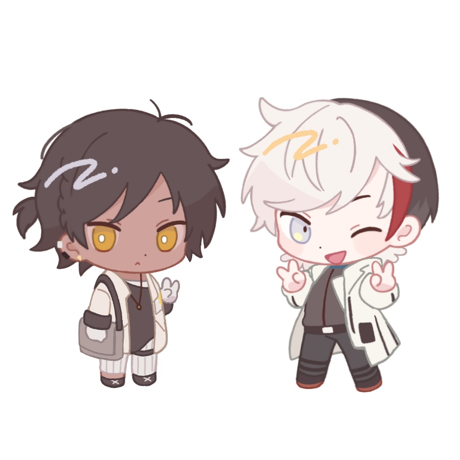 ピースアクスタ　ふたりセット