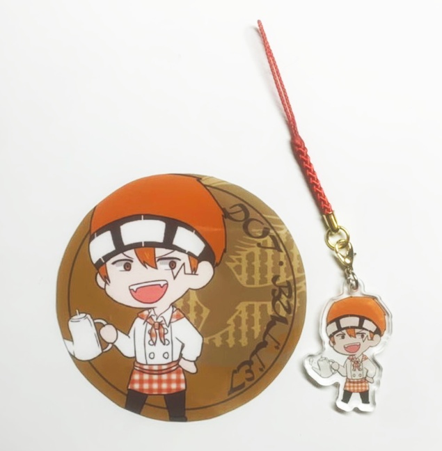 勝手にマッシュルのコラボカフェでアクキー作ってみた