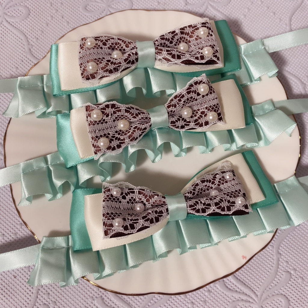 【にじぬい用】チョコミントヘッドドレス🍫♡