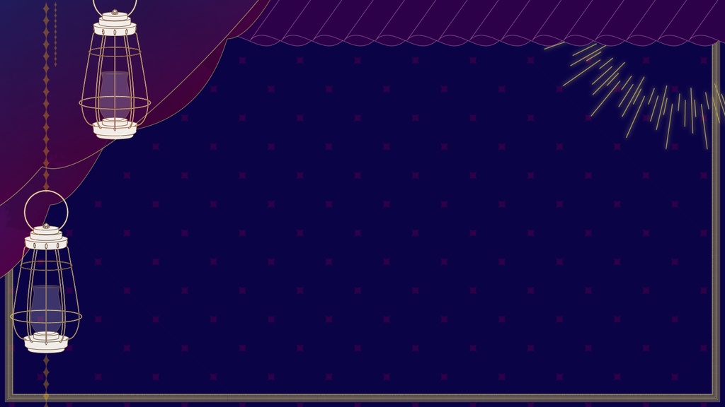 ダークな(かんじの)背景フレーム