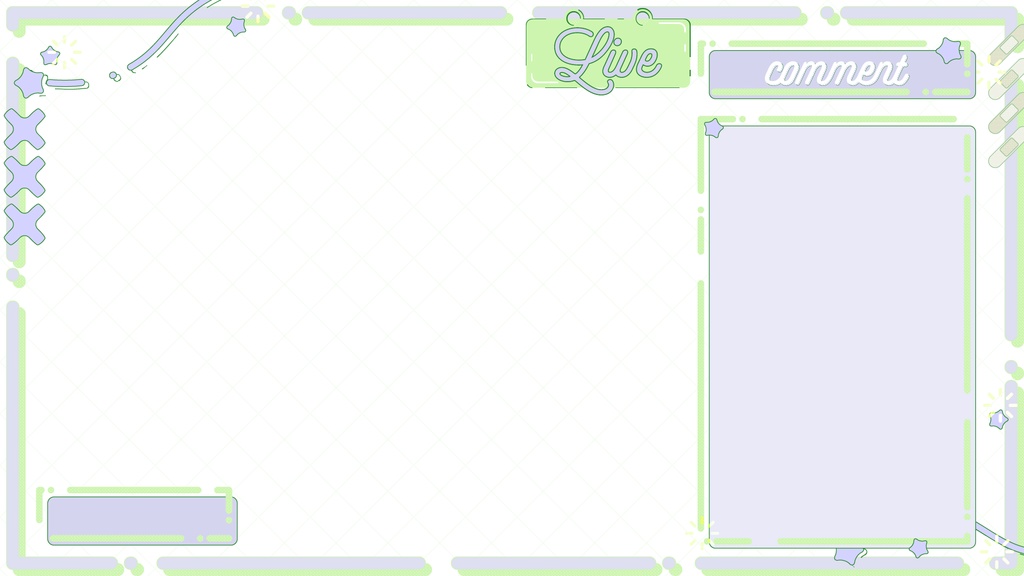 配信画面3種類詰め