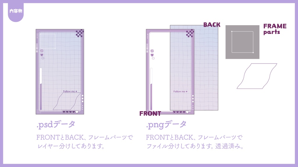 自己紹介フレーム