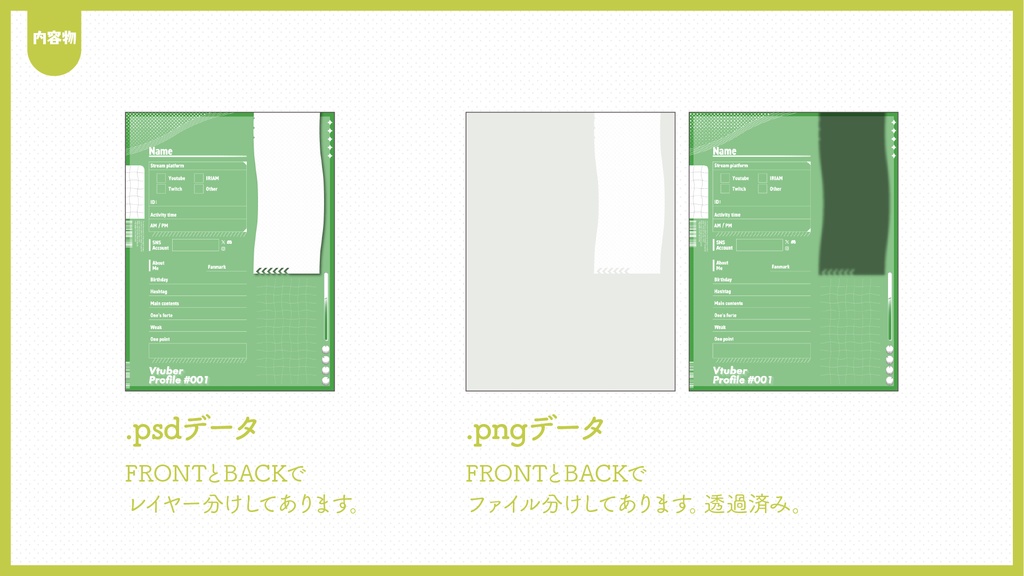 VTuberプロフィール