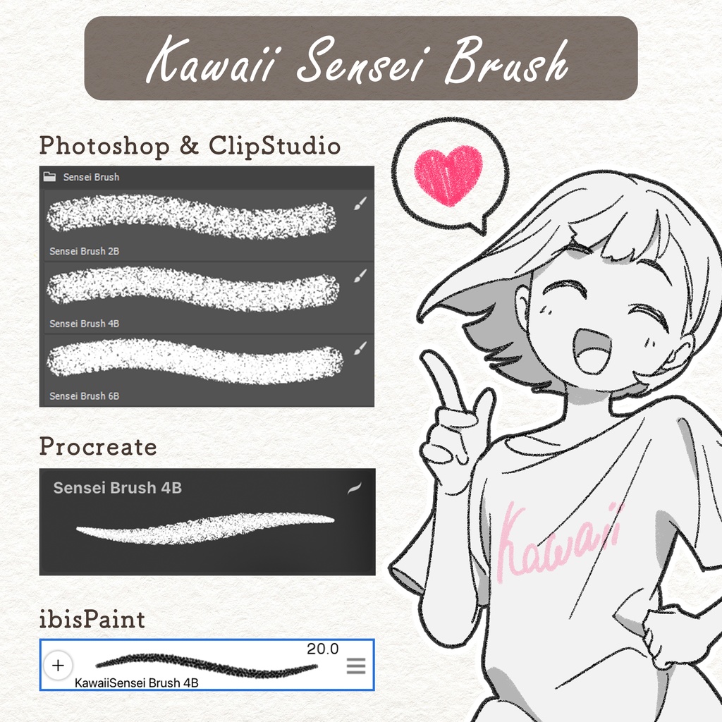 KawaiiSensei Brush