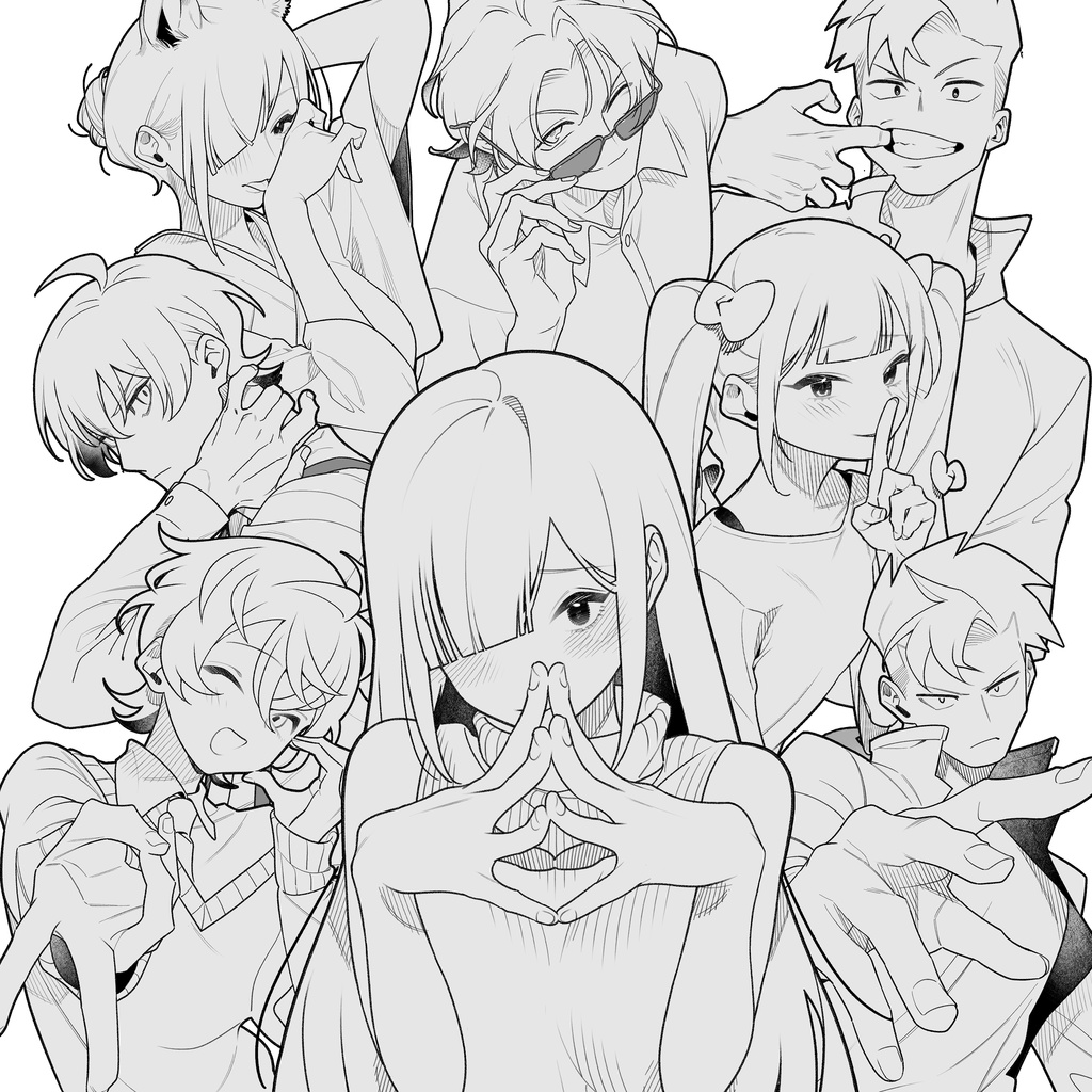 コンセプトポーズ集「手」Vo.1_電子版