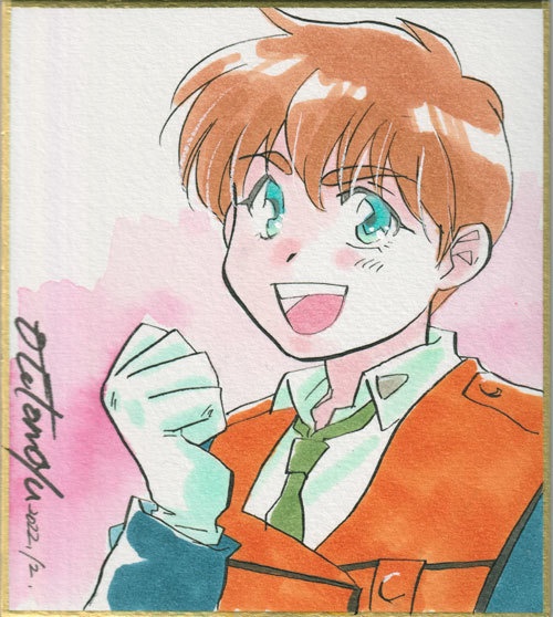 パトレイバー野明小色紙
