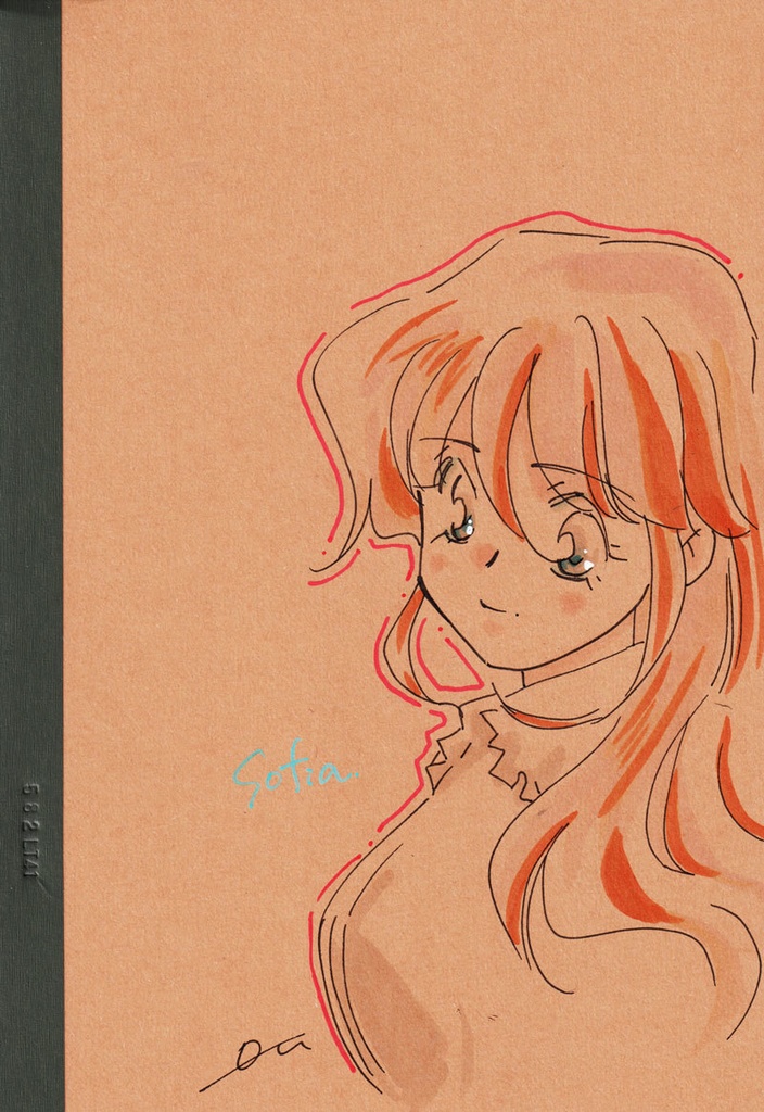 無印A6ノート直筆ソフィア