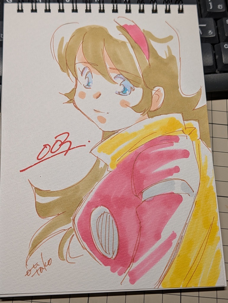 好きに描いていまスケブNo.7