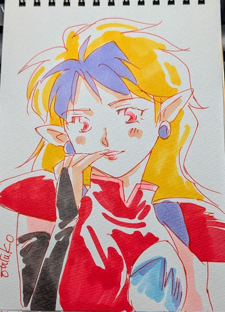 好きに描いていまスケブNo.7