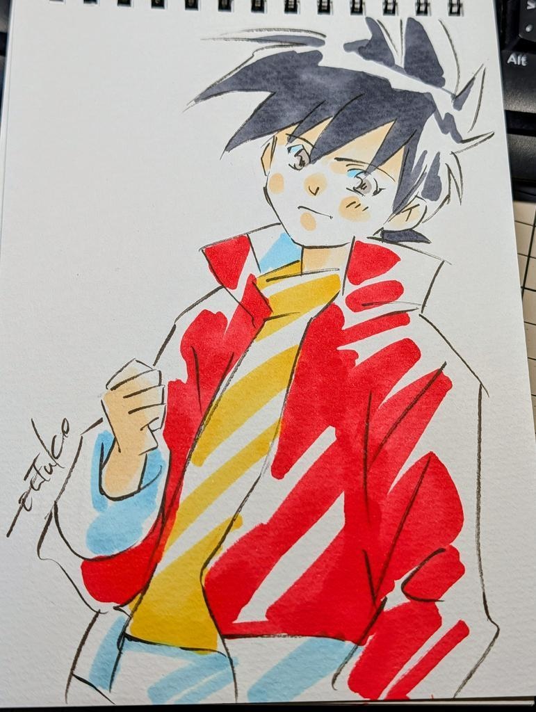 好きに描いていますスケブNo.5.5 男性キャラ編