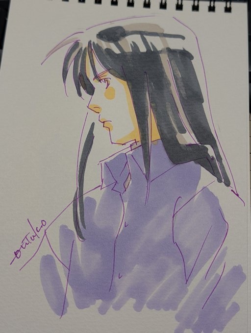 好きに描いていますスケブNo.5.5 男性キャラ編