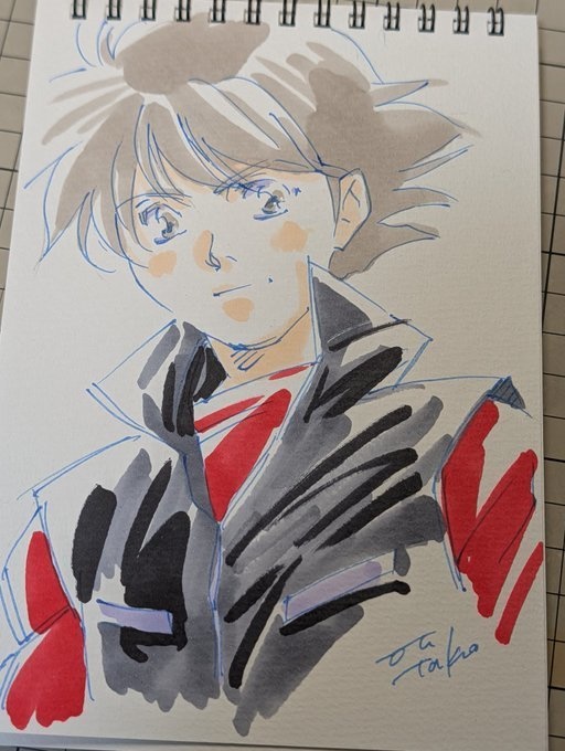 好きに描いていますスケブNo.5.5 男性キャラ編